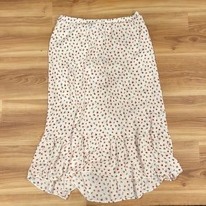 Stevie Hender, size L, mid length skirt